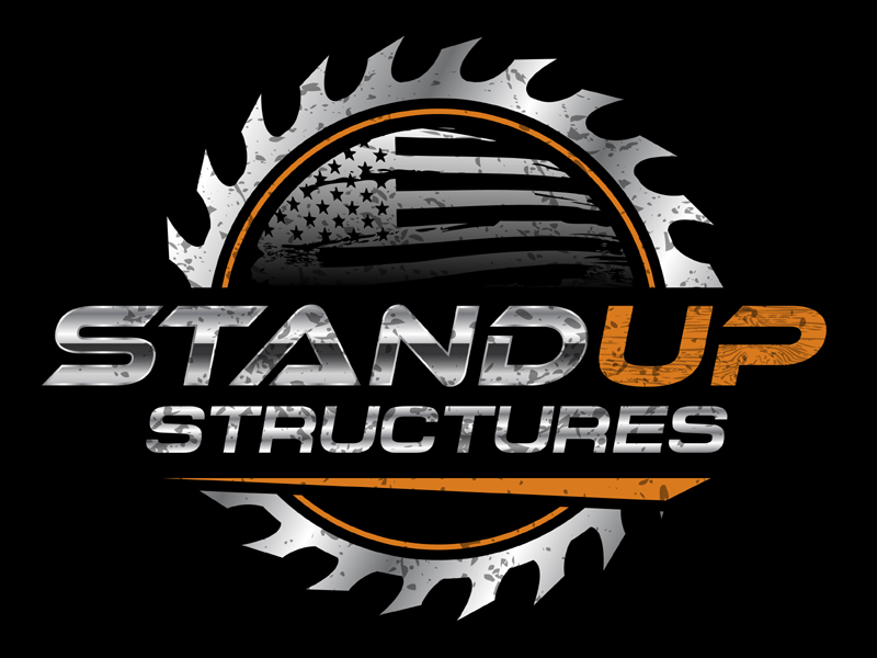 STAND UP STRUCTURES logo design by MAXR