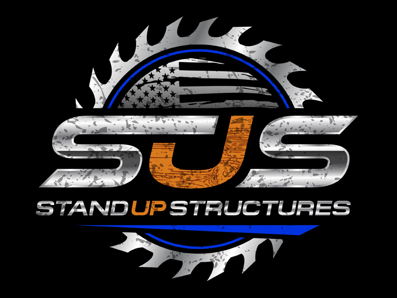 STAND UP STRUCTURES logo design by MAXR