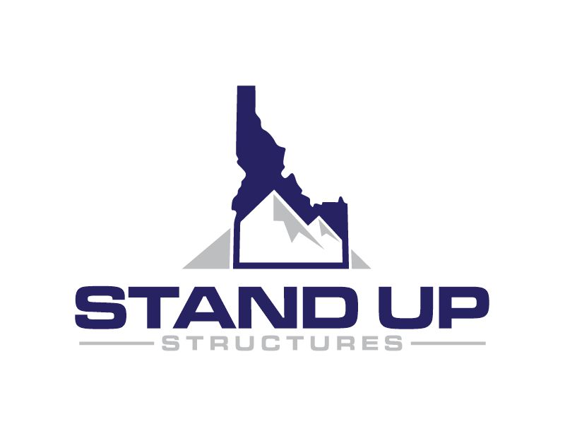 STAND UP STRUCTURES logo design by Gwerth