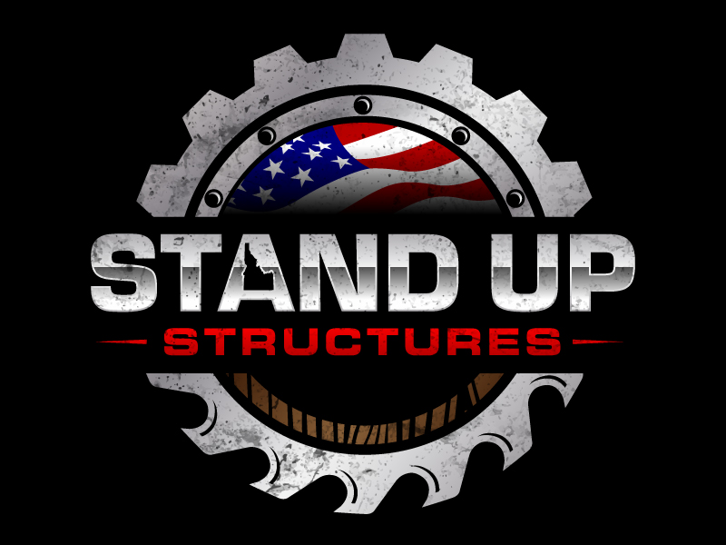STAND UP STRUCTURES logo design by jaize