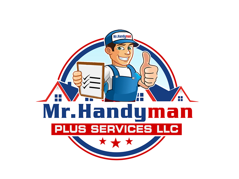 Mr. Handyman Plus Services LLC logo design by PrimalGraphics