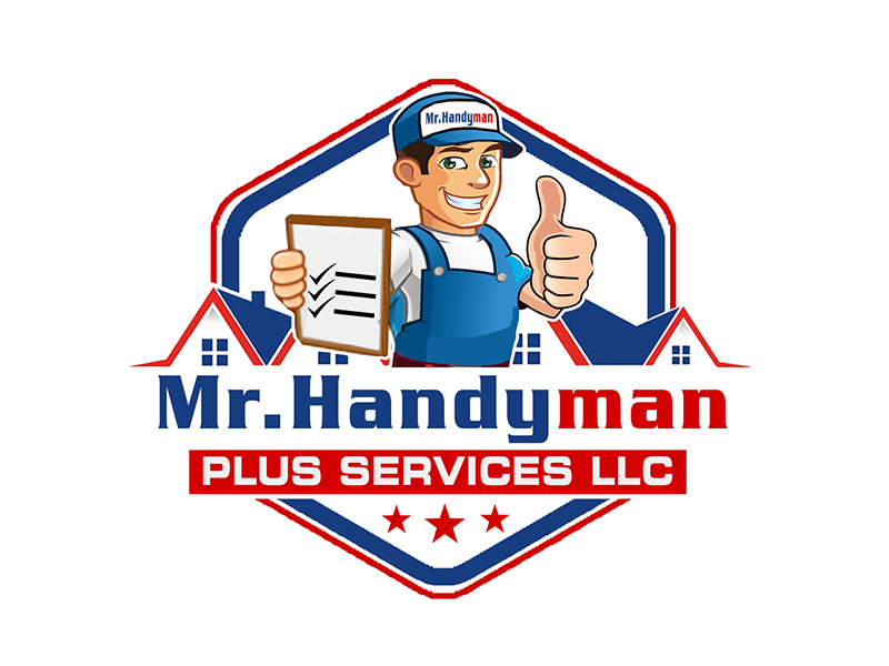 Mr. Handyman Plus Services LLC logo design by PrimalGraphics