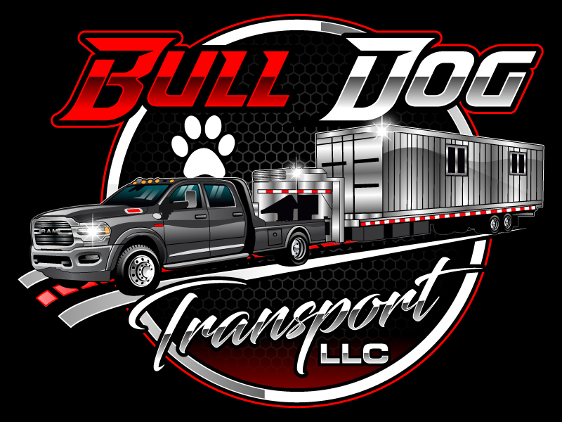 Bull Dog Transport LLC logo design by Poki