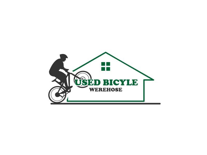 Used Bicycle Warehouse logo design by forevera