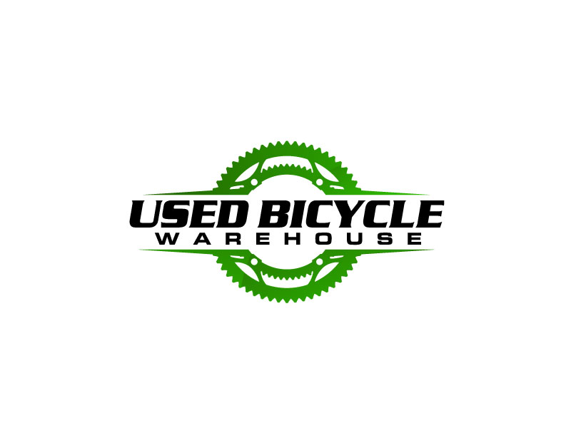Used Bicycle Warehouse logo design by bezalel