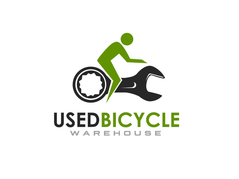 Used Bicycle Warehouse logo design by acasia