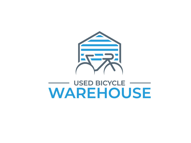 Used Bicycle Warehouse logo design by MonkDesign