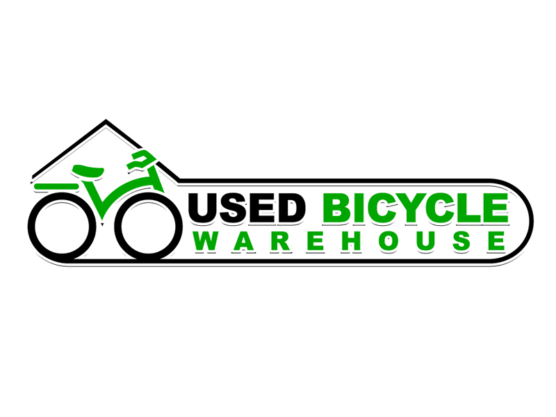 Used Bicycle Warehouse logo design by DreamLogoDesign