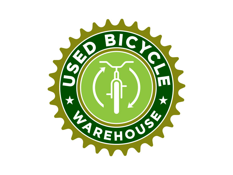 Used Bicycle Warehouse logo design by TMaulanaAssa