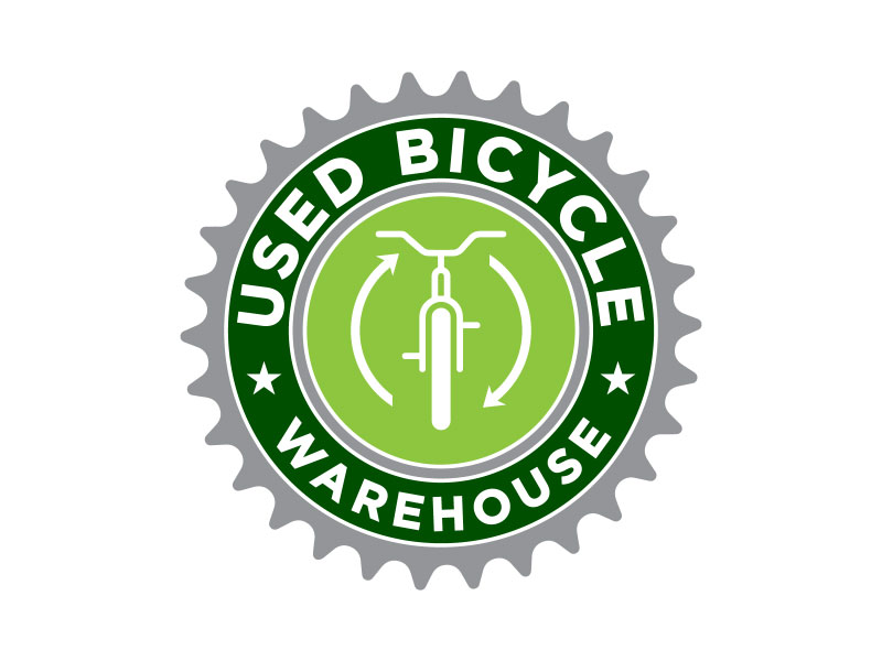 Used Bicycle Warehouse logo design by TMaulanaAssa