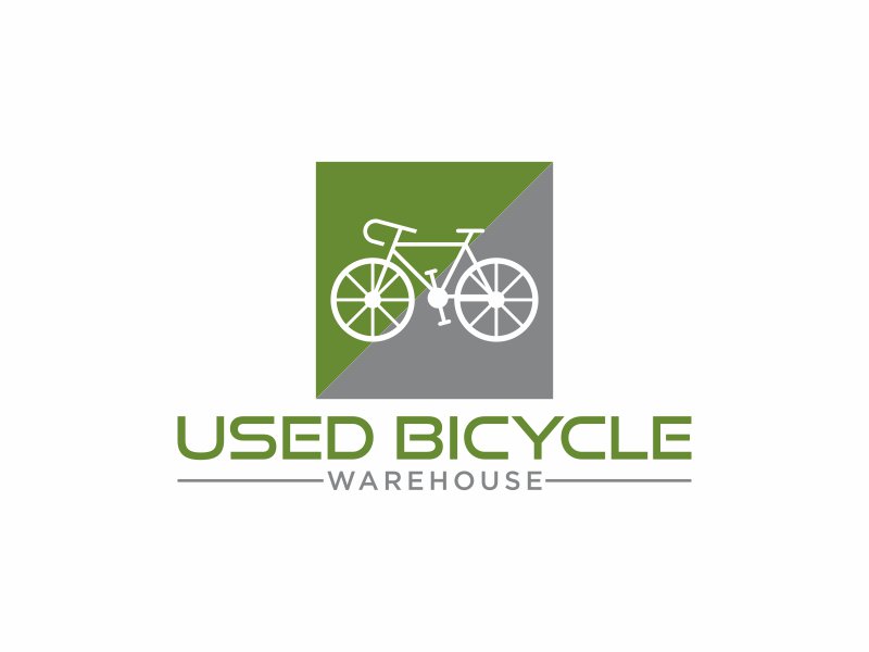 Used Bicycle Warehouse logo design by banaspati