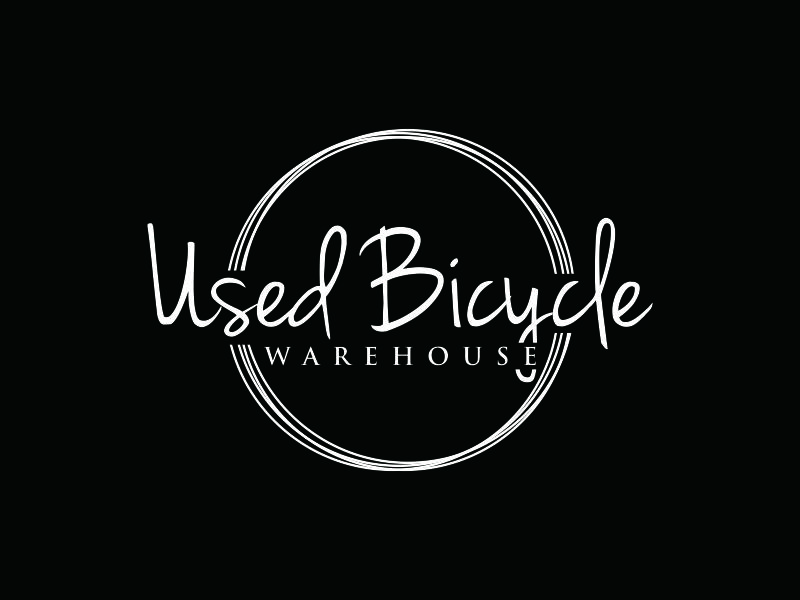 Used Bicycle Warehouse logo design by ozenkgraphic