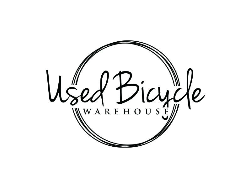 Used Bicycle Warehouse logo design by ozenkgraphic