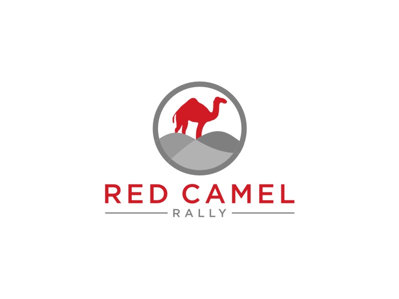 RED CAMEL RALLY logo design by Artomoro
