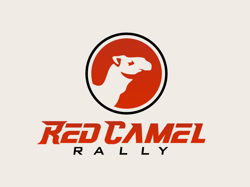 RED CAMEL RALLY logo design by jaize