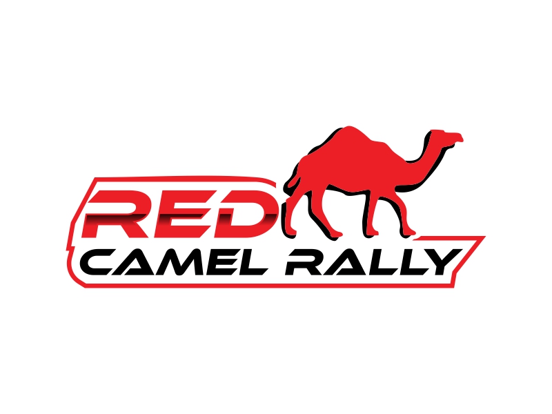 RED CAMEL RALLY logo design by luckyprasetyo