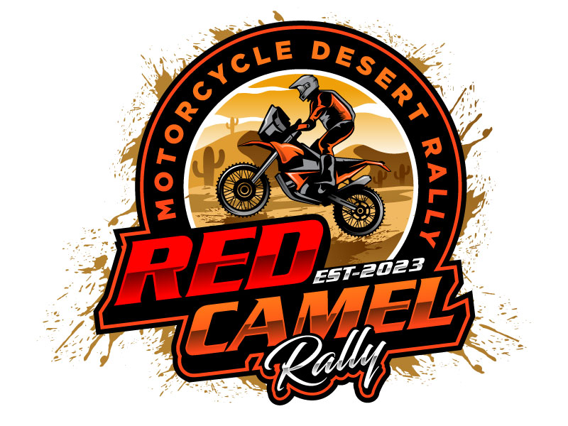 RED CAMEL RALLY logo design by SumitSingha
