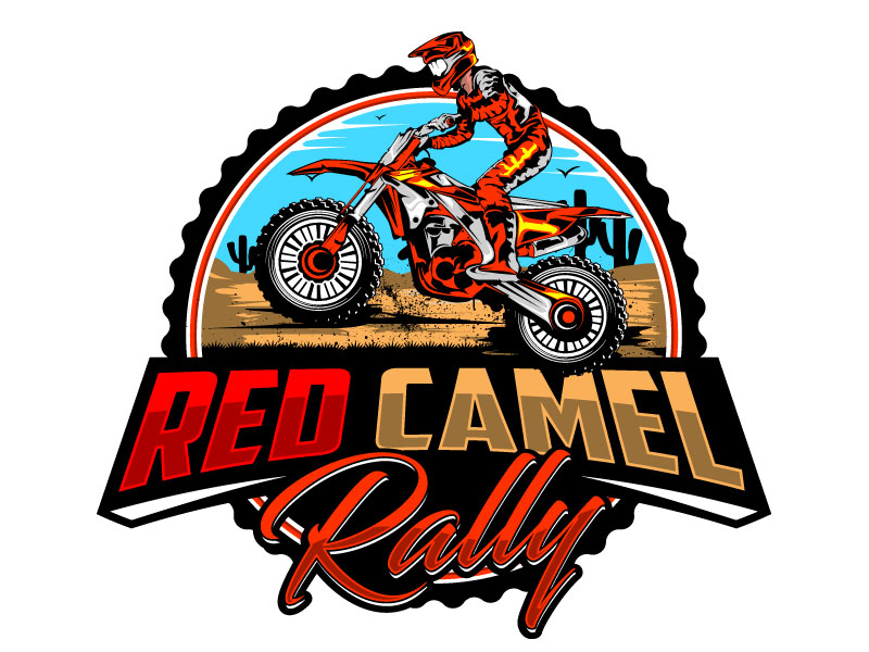 RED CAMEL RALLY logo design by Suvendu
