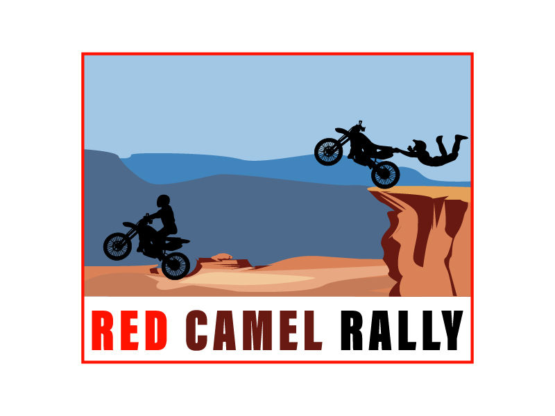 RED CAMEL RALLY logo design by pilKB