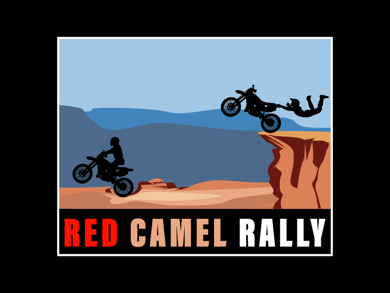 RED CAMEL RALLY logo design by pilKB