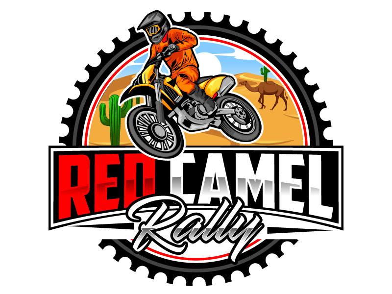 RED CAMEL RALLY logo design by LogoQueen
