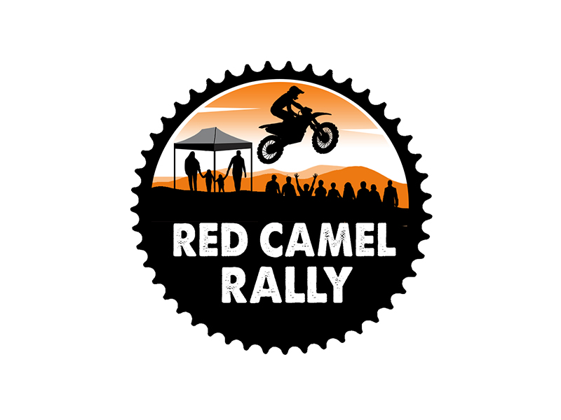 RED CAMEL RALLY logo design by PrimalGraphics