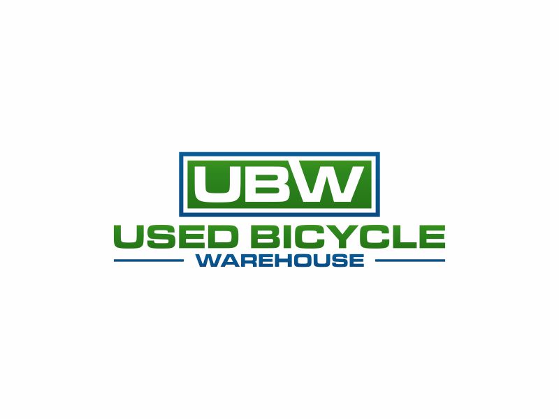 Used Bicycle Warehouse logo design by muda_belia
