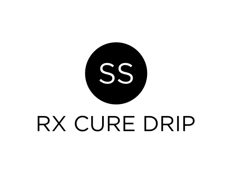 SS RX Cure Drip logo design by Artomoro