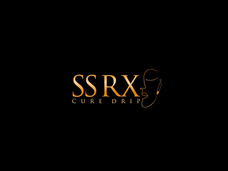 SS RX Cure Drip logo design by bezalel