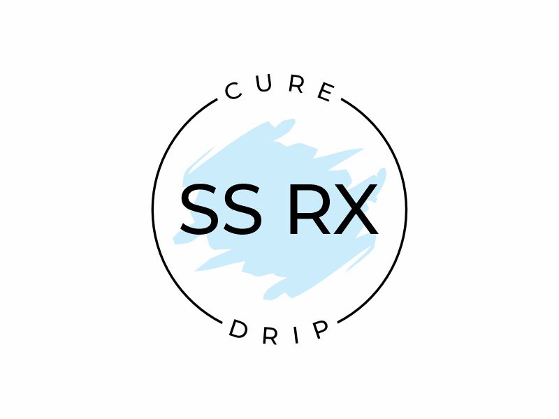 SS RX Cure Drip logo design by Girly