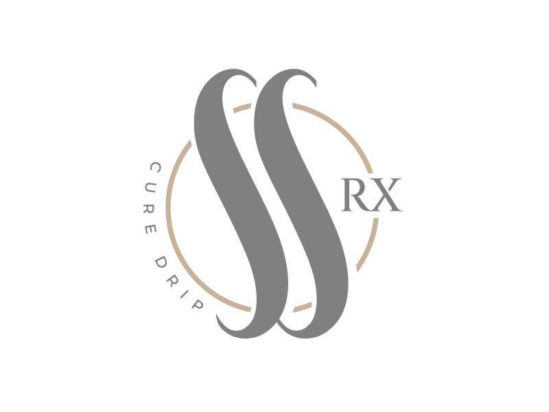 SS RX Cure Drip logo design by Doublee