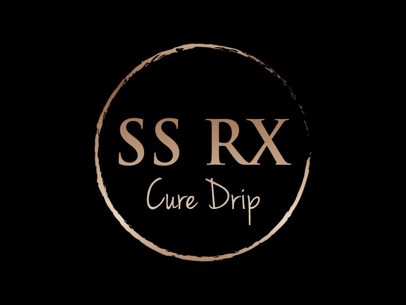 SS RX Cure Drip logo design by sakarep