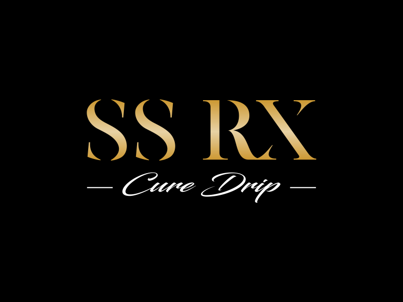 SS RX Cure Drip logo design by sandiya