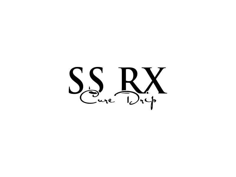 SS RX Cure Drip logo design by WhapsFord