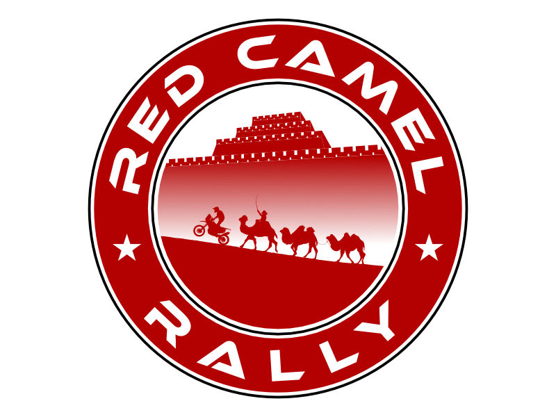 red camel rally RCR logo design by shikuru