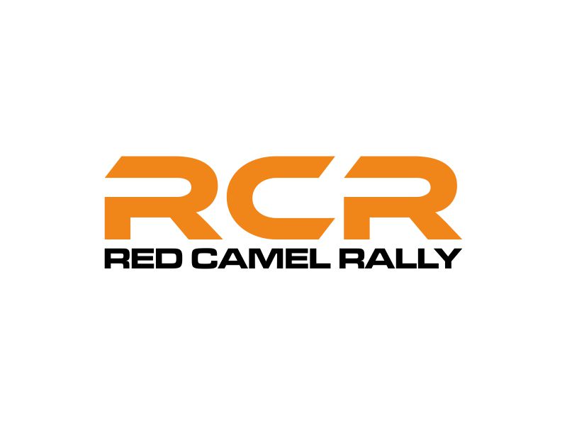 red camel rally RCR logo design by dewipadi