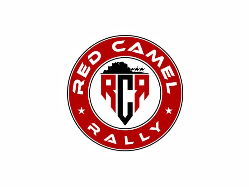 red camel rally RCR logo design by josephira