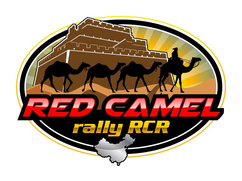 red camel rally RCR logo design by uttam