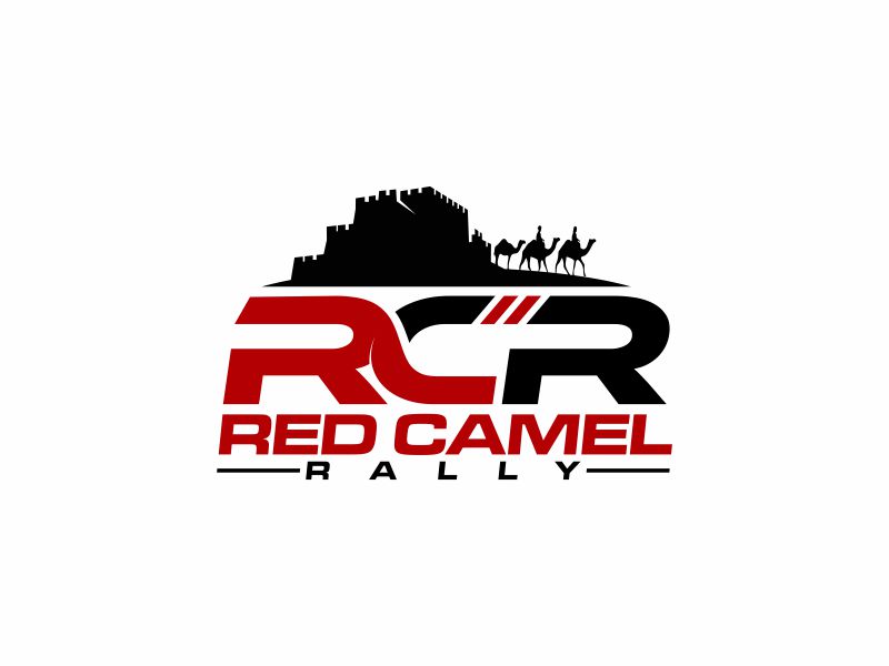 red camel rally RCR logo design by josephira
