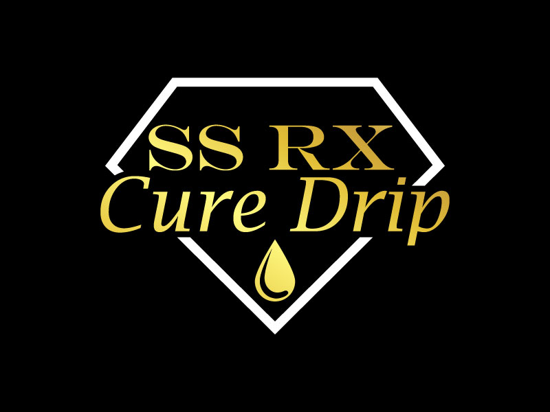 SS RX Cure Drip logo design by USDOT