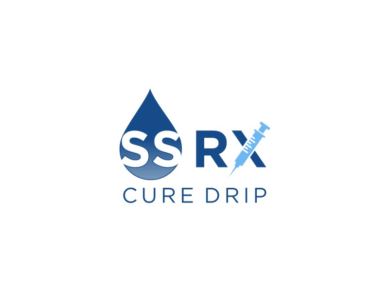 SS RX Cure Drip logo design by Giandra