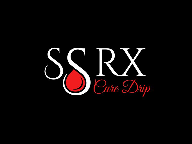 SS RX Cure Drip logo design by done