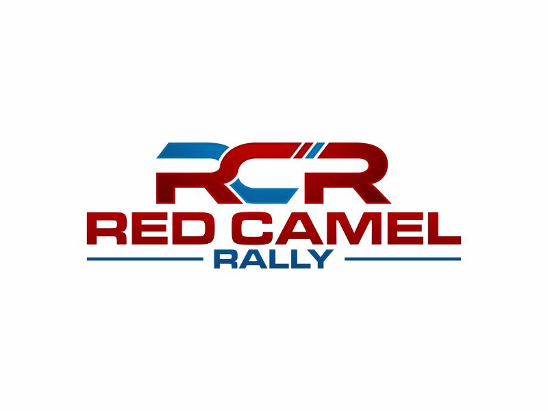 red camel rally RCR logo design by muda_belia