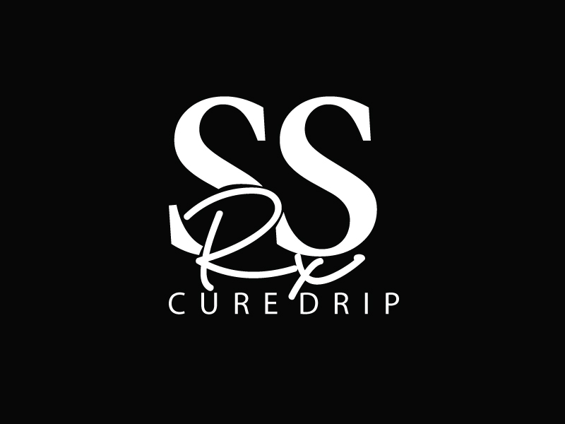 SS RX Cure Drip logo design by webmall