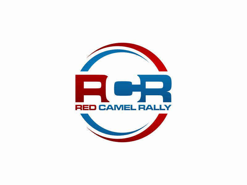 red camel rally RCR logo design by muda_belia