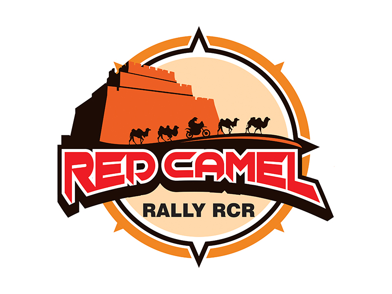 red camel rally RCR logo design by gitzart