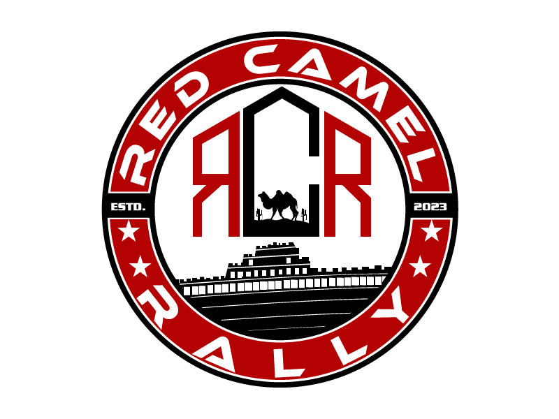 red camel rally RCR logo design by Suvendu