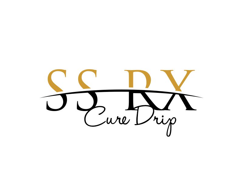 SS RX Cure Drip logo design by Gwerth