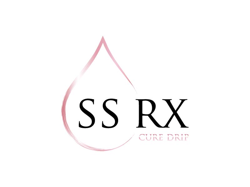 SS RX Cure Drip logo design by maserik