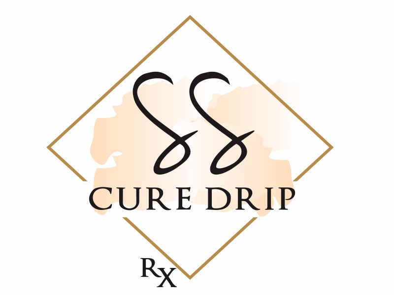 SS RX Cure Drip logo design by Greenlight